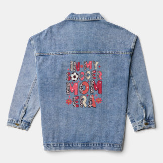 In meiner Fußball-Mama Jeansjacke