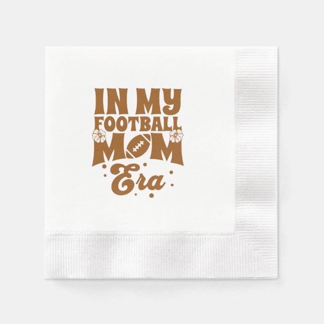 In meiner Fußball-Mama Serviette (Vorderseite)