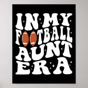 In meiner Fußl-Tante-Ära Groovy Fußl-Tante Weihnac Poster