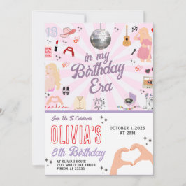 In meiner Geburtstagszeit zum Geburtstag Einladung