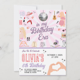 In meiner Geburtstagszeit zum Geburtstag Einladung