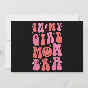 In meiner Girl-Mama Zeitalter Retro Groovy Muttert Feiertagskarte