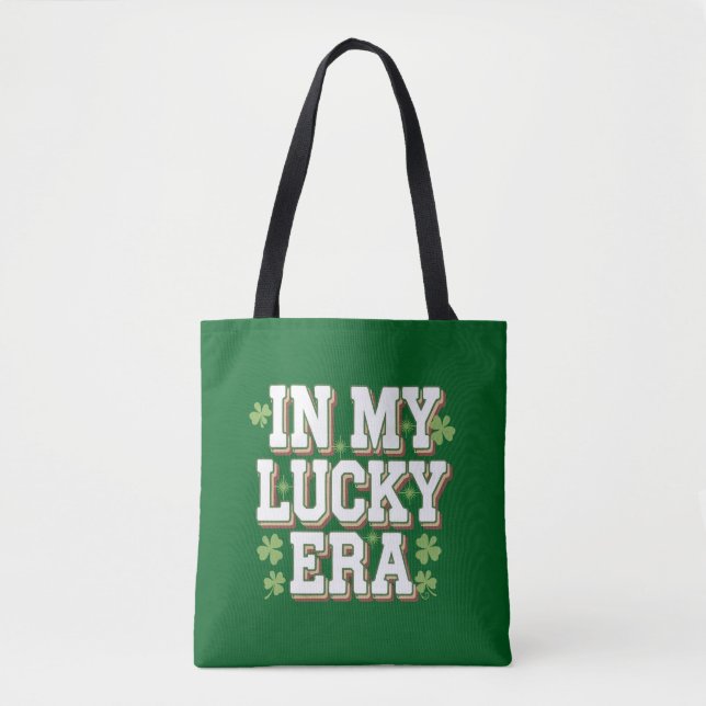 In meiner glücklichen Era Saint Patrick's Day Fami Tasche (Vorderseite)