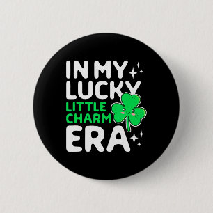 In Meiner Glücksbringer-Ära Shamrock St Patricks Button