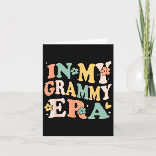 In meiner Grammy-Ära Funny Sarcastic Groovy Retro  Karte
