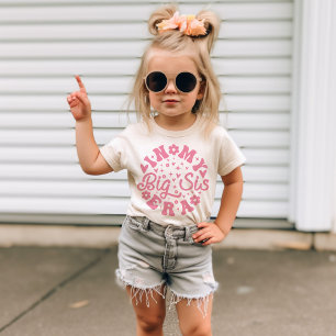 In Meiner Großen Schwester Ära Big Sister Pink T-S Baby T-shirt