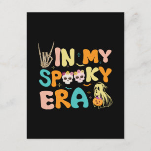 In meiner gruseligen Ära Gruselsaison Halloween  Begleitkarte