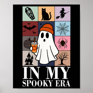 In Meiner Gruseligen Ära Süßes Gespenst Halloween Poster