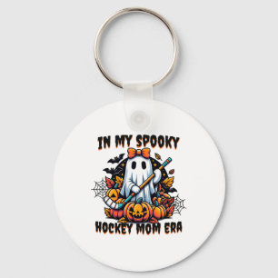 In Meiner Gruseligen Hockey-Mama-Ära Halloween Coq Schlüsselanhänger