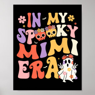 In meiner gruseligen Mimi-Ära Groovy-Geist-Hallowe Poster