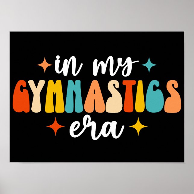 In meiner Gymnastik Zeitalter Retro Groovy Poster (Vorne)