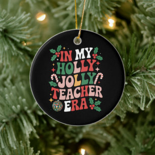 In meiner heiligen Weihnachts-Lehrer-Ära Lehrer Vi Keramik Ornament
