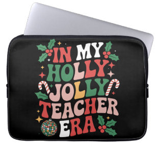 In meiner heiligen Weihnachtsfroh-Lehrer-Ära Lehre Laptopschutzhülle