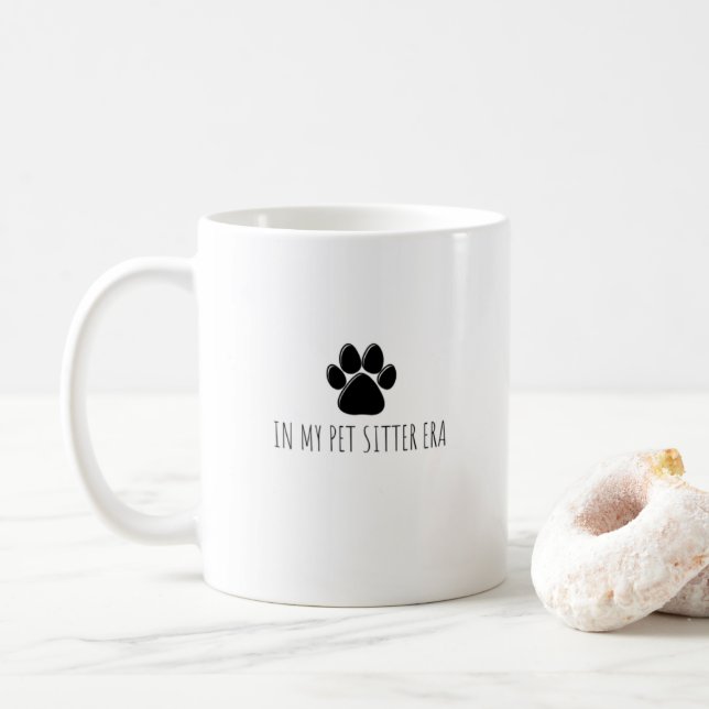 In meiner Heimat-Sitter-Ära Kaffeetasse (Mit Donut)