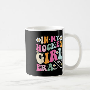 In meiner Hockey-Girl-Ära Vintag Game Day Groovy H Kaffeetasse