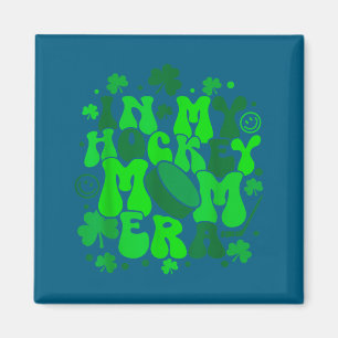 In meiner Hockey-Mom-Ära St Patrick's Day Irischer Magnet