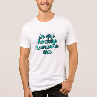 In meiner Hockey-Romanze-Ära Retro-Teal-BookTok-Sp Tri-Blend Shirt