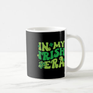 In meiner irischen Ära lustiger groovy St. Patrick Kaffeetasse