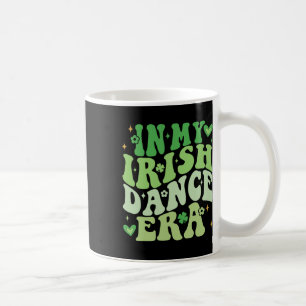In meiner irischen Tanz-Ära Groovy Shamrock Tänzer Kaffeetasse
