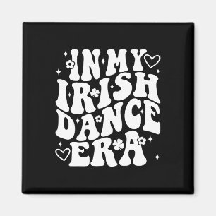 In meiner irischen Tanz-Ära Groovy Shamrock Tänzer Magnet