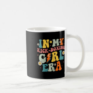 In meiner Kickboxer-Mädchen-Ära Groovy Retro Kickb Kaffeetasse