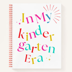 In meiner Kindergarten-Ära – Bunt und süß Notizbuch