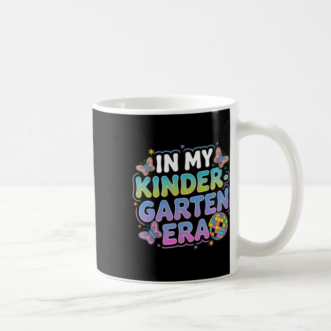 In meiner Kindergartenzeit Groovy Back to School T Kaffeetasse (Rechts)
