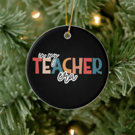 In meiner Lehrerära Geschenk für Lehrer Keramik Ornament