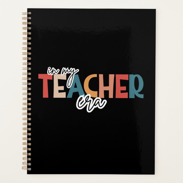 In meiner Lehrerära Geschenk für Lehrer Planer (Vorderseite)