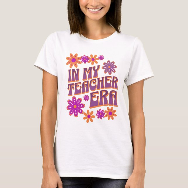 In meiner Lehrerzeit kehren Lehrer zurück zur Schu T-Shirt (Vorderseite)