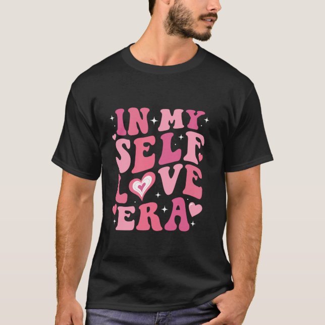In meiner Liebe Ära Groovy Valentine's Day Self Lo T-Shirt (Vorderseite)