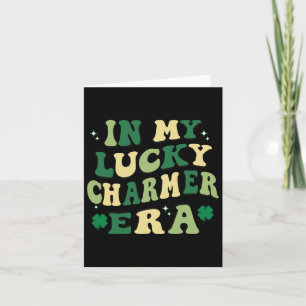 In meiner Lucky Charmer-Ära St. Patrick's Day Jung Karte