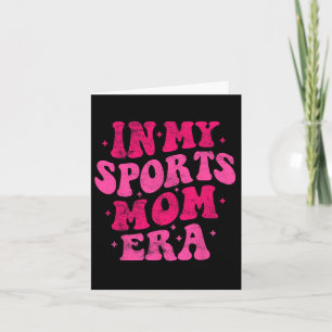 In meiner Mama Era Funny Sports Mama Groovy Mothe Karte