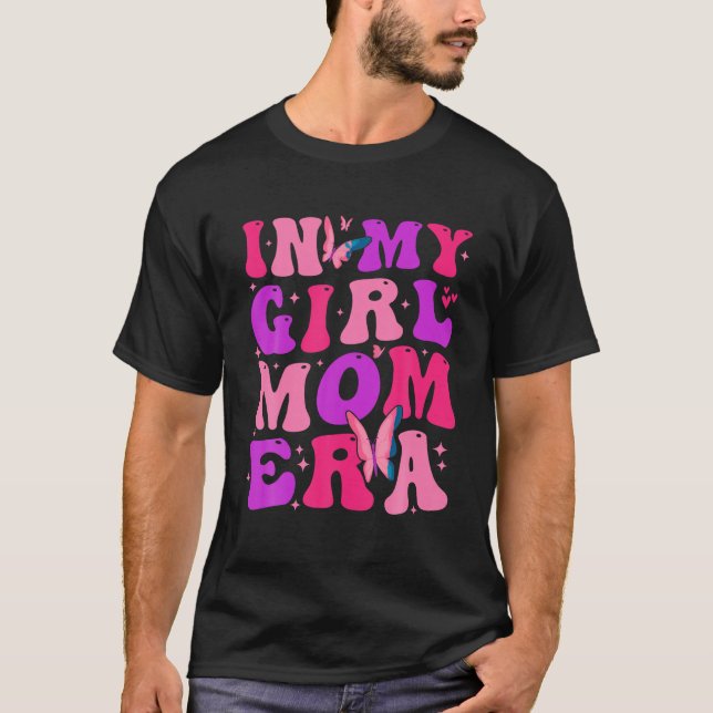 In meiner Mama Era Groovy Mommy Mother's Day Mama T-Shirt (Vorderseite)