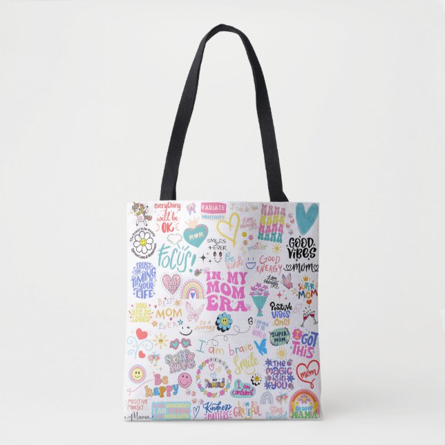IN MEINER MAMA WÄHREND DER TOTE BAG TASCHE (Vorderseite)