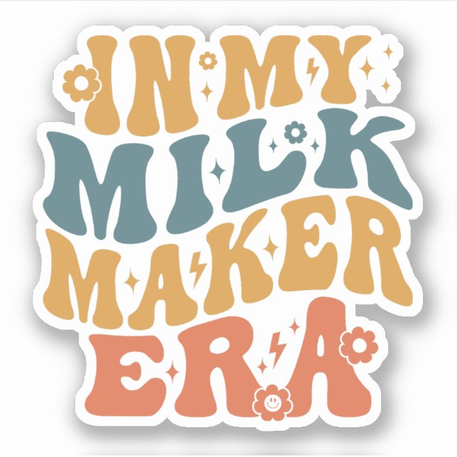 In meiner Milchwirtschaftsära Aufkleber (Vorderseite)