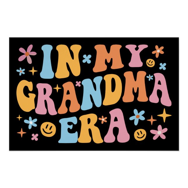 In meiner Oma-Ära I Poster (Vorderseite)