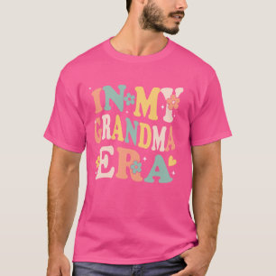 In meiner Oma Era Funny Sarcastic Groovy Retro Mot T-Shirt