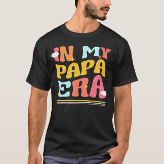 In meiner Papa-Ära Funny Pater Pun Groovy Vater Ma T-Shirt