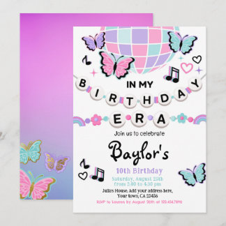 In meiner Party Einladung zum Geburtstag