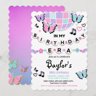 In meiner Party Einladung zum Geburtstag