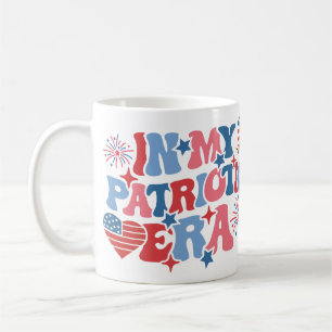 In meiner patriotischen Ära USA Amerikanischer 4.  Kaffeetasse