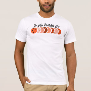 In meiner Pickleball-Ära - Orange Vibes Design T-Shirt