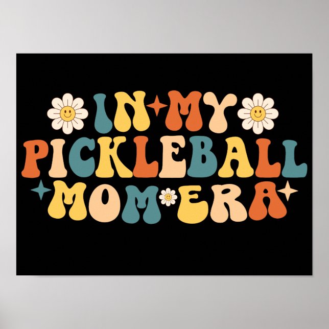 In meiner Pickleball-Mama Poster (Vorne)