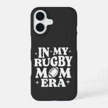 In meiner Rugby-Mom-Ära Weiß Rugby