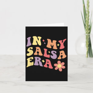 In meiner Salsa Era Funny Dancing Salsa Karte