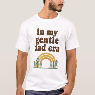 In Meiner Sanften Dad-Ära Retro Groovy Regenbogen T-Shirt