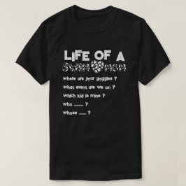 In meiner Schwimm-Mom-Ära,Kuh-Liebhaber Lustige Sc T-Shirt