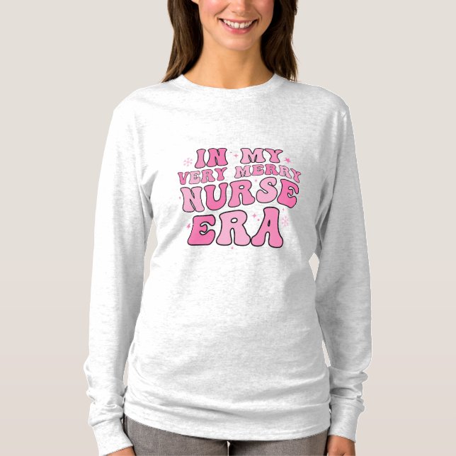 In meiner sehr frohen Krankenenzeit - Weihnachtskr T-Shirt (Vorderseite)