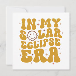 In meiner Solar Eclipse Ära Design PNG SVG Cut Dat Feiertagskarte